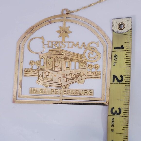 Christmas IN ST. PETERSBURG Florida Ornament - Picture 7 of 11